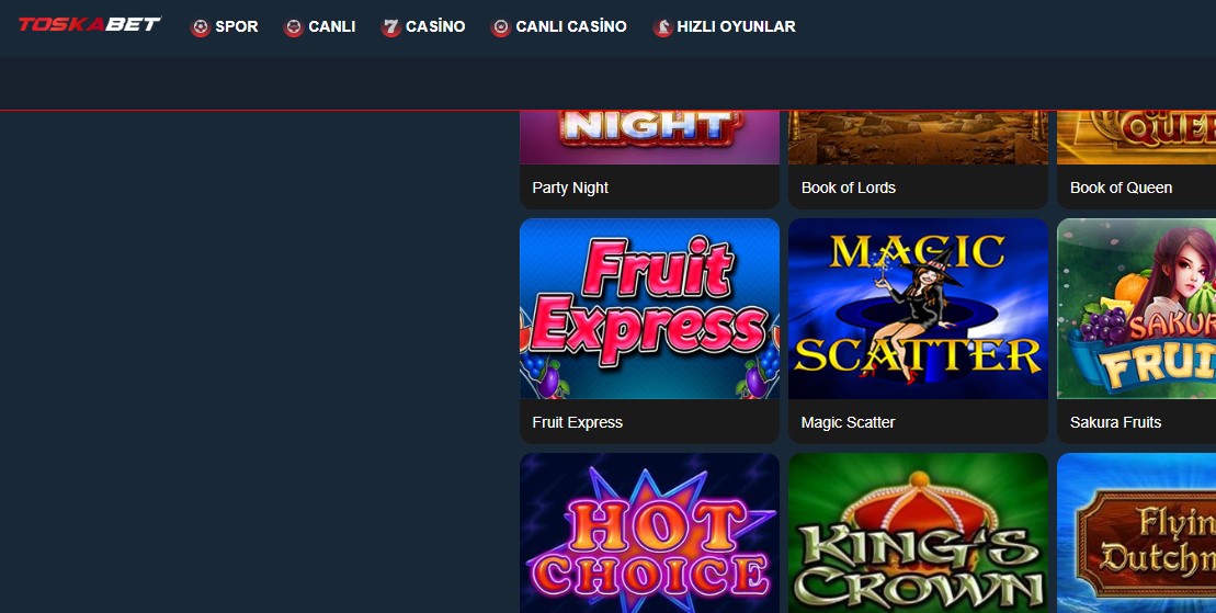 Toskabet Giriş Sayfası